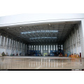 Hangar de gran alcance de aviones